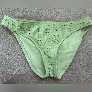 Hollister Green Bikini Bottoms-Small